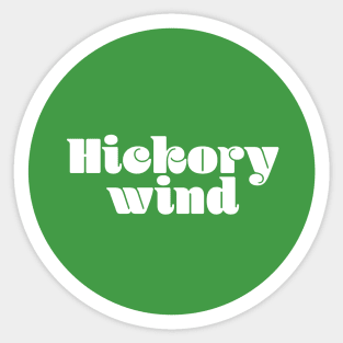 Hickory Wind Sticker